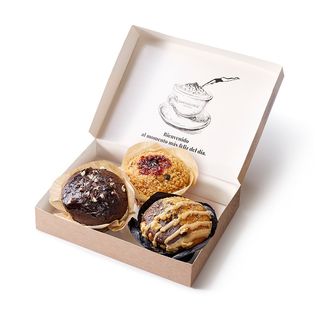 Caja De 3 Muffins Variados