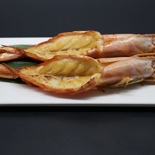 144. Gamberoni alla piastra