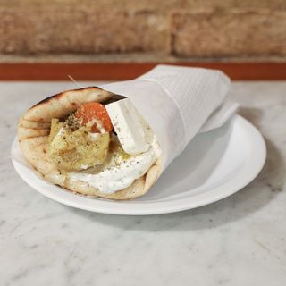 Pita vegetariana