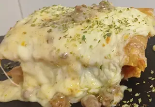 Lomo de bacalao gratinado por alioli 