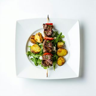 Plato Pinchos De Cordero