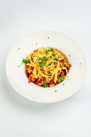 Лапша по Сингапурски