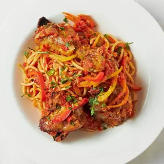 Jollof Spaghetti