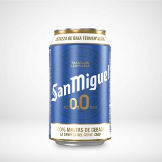 Cerveza San Miguel 0.0 Lata de 330 ml