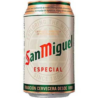 5 Latas de Cerveza San Miguel Especial 