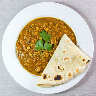 Dahl curry & chapati