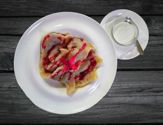 Вареники з вишнею