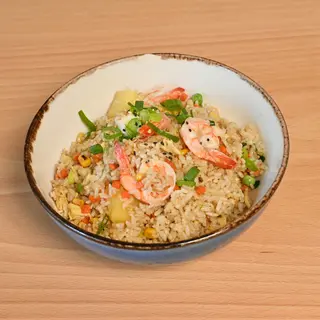 Arroz Frito Con Gambas