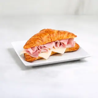 Croissant De Jamón Y Queso