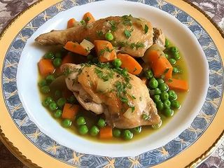 Petits Pois Poulet & Ration De Pain