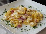 Tortellini salsa carbonara