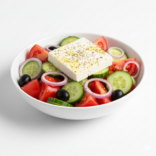 Салата Домати и краставици