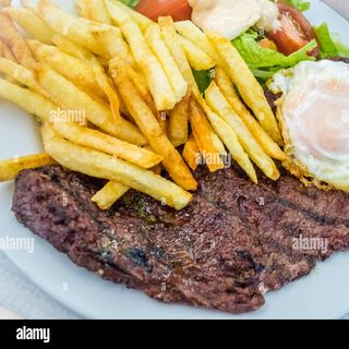 Plato Combinado De Ternera