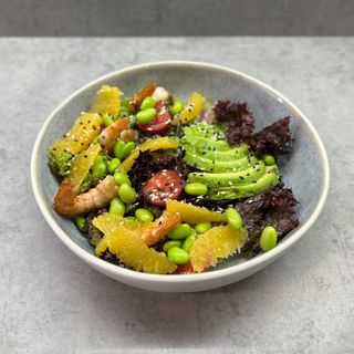 Салат з креветкою та авокадо(230г)