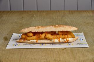 Bocata de rabas de calamar