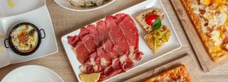 Carpaccio di black angus affumicato