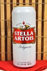 Бира Стела кен (500мл)