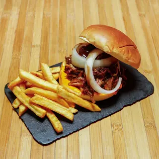 Sándwich Porky's Pulled