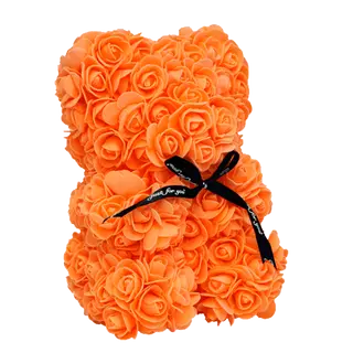 Flower teddy orange flame
