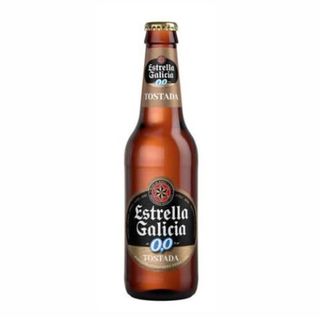 Cerveza Estrella Galicia 0.0 Tostada Botellín (250 Ml.)