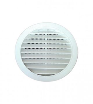 (017638) Rozetna za ventilaciju 120-125mm PVC bijela 3946-008