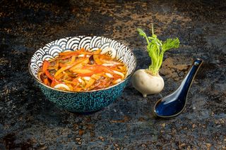 Vegetarian Udon Soup