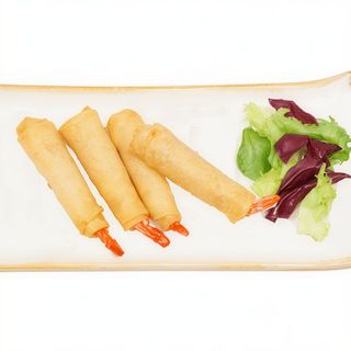 162.Rollitos de gambas 4u