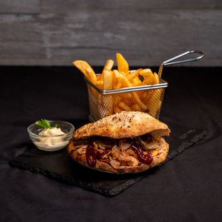 Meniu Burger Kebab 450gr