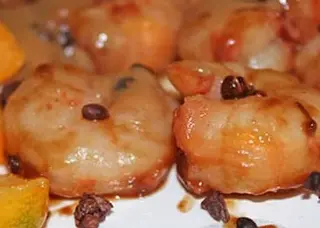 Gamberi in salsa piccante