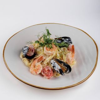  Паста с морепродуктами