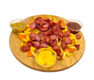 PATATINE FRITTE E WURSTEL