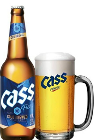 Cerveza Cass (330 Ml.)