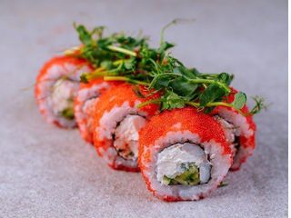 КАЛІФОРНІЯ З КРЕВЕТКОЮ (240g)