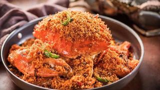 Granchio con sale e pepe椒盐螃蟹