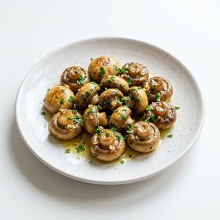 Tapa De Champiñones Al Ajillo
