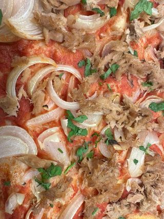 Rossa, cipolla e tonno