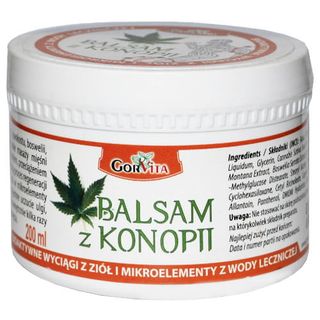 Balsam z konopii 200ml GorVita