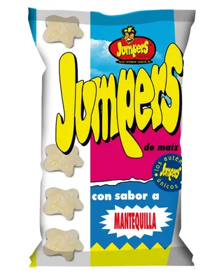 Jumpers Mantequilla Familiar · Bolsa de 100 grs.