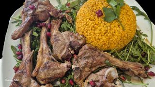 Kuzu şIş dürüm piadina agnello
