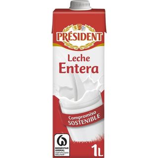 President Leche Entera 1L