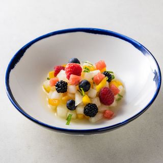 Macedonia de frutas
