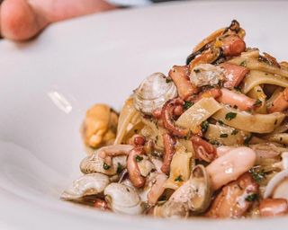 Fettuccine alla pescatora