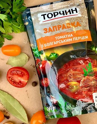 Zaprawa pomidorowa z papryką bułgarską “Torchyn” 240 g