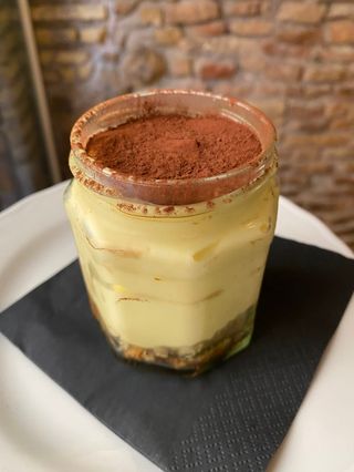 Tiramisù con plumcake di riso