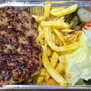 Порция с две меса Свинска 550гр