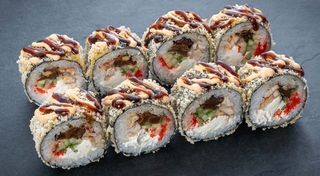 Рол Футомакі темпура з вугрем