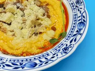 Банош з карпатським сиром та шкварками (250g)