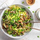 Juicy beef with chinese cabbage sichuan style