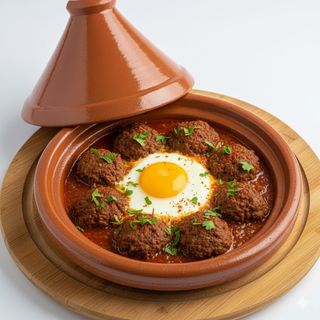 Tagine Viande Hachée Et Œuf