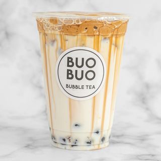 Dalgona Bubble Coffee